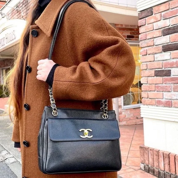 💎 Caviar 💎 Chanel tote bag - Picture 2 of 11